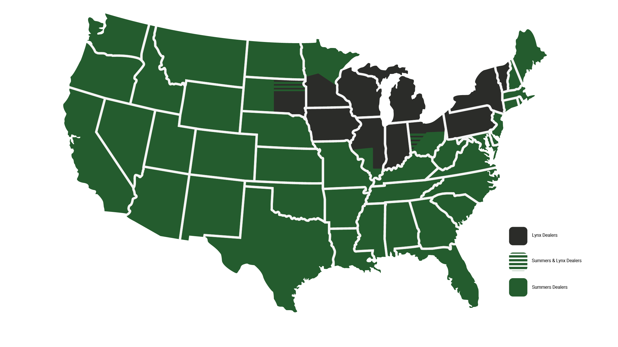 Lynx Dealer Map